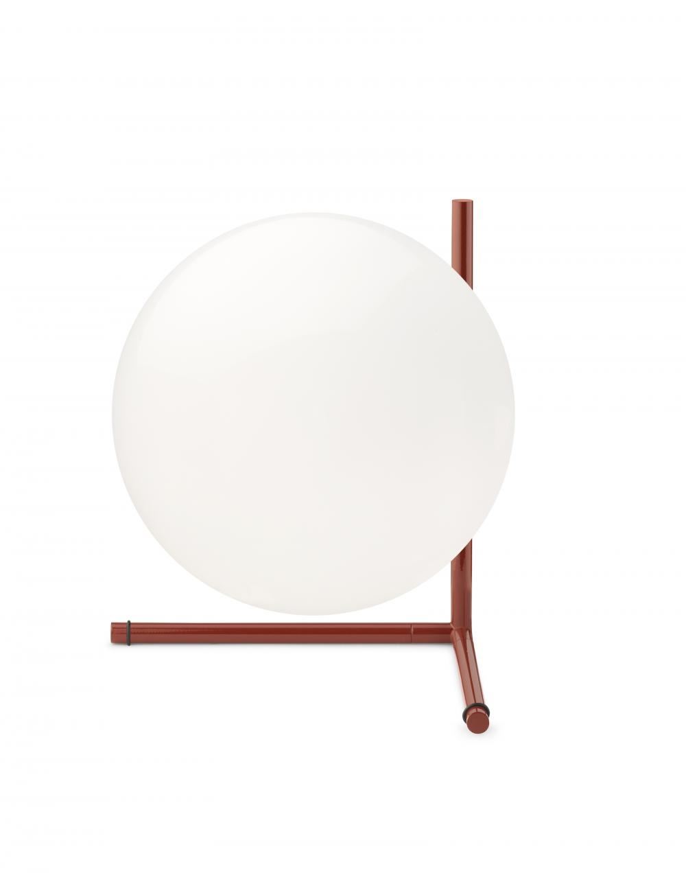 Ic Table Light T2 Red Burgundy