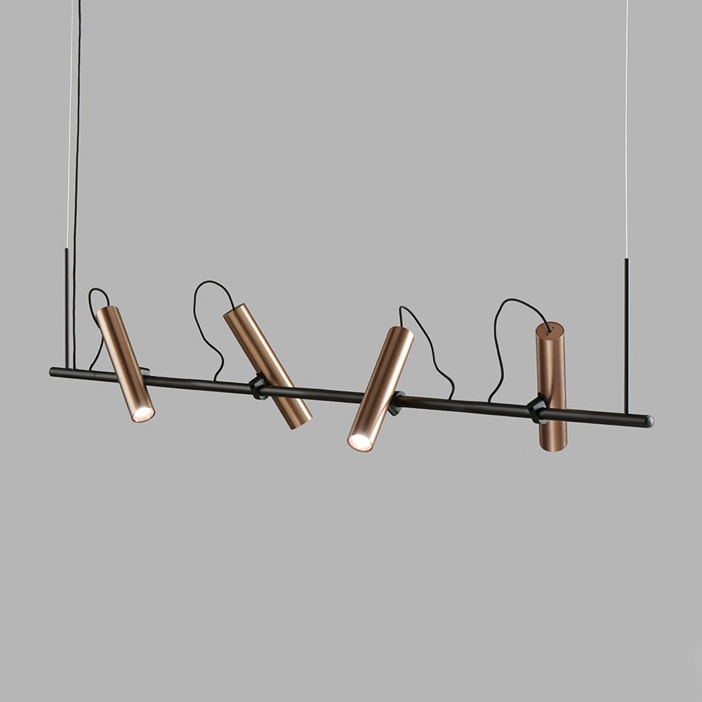 Light Point Spirit Linear Pendant Medium Multi Designer Pendant Lighting