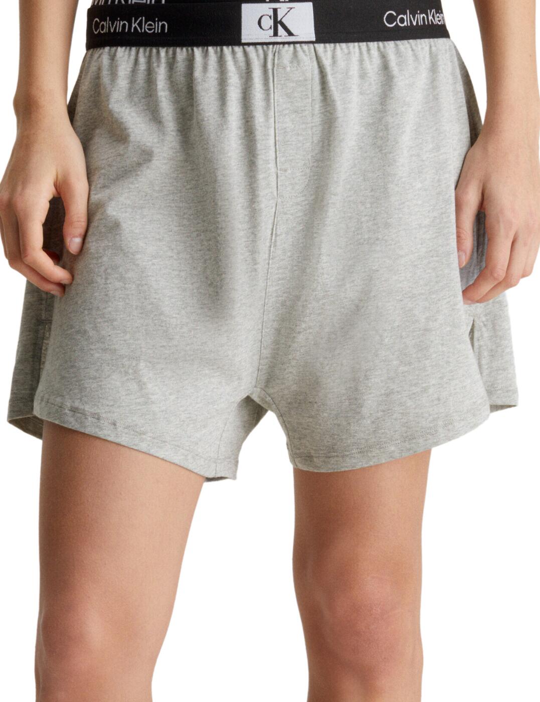Premium loungewear is yours with Calvin Klein's CK96 collection. These pyjama shorts embody Calvin Klein's effortlessly cool style with the mid-thigh length and relaxed fit with the classic logo stretch waistband adding that designer feel. Soft against the skin, this piece is crafted from stretch cotton ensuring you can catch up on your beauty sleep comfortably. Sleep in style with these chic pyjama shorts!  Signature Calvin Klein logo waistband Mid-thigh length Subtle vented hem Soft stretch cotton Country of origin: Sri Lanka Composition: 80% Cotton &pipe; 20% Elastane Listed in UK sizes  60140-104954-1388785 000QS6947E Short Brief