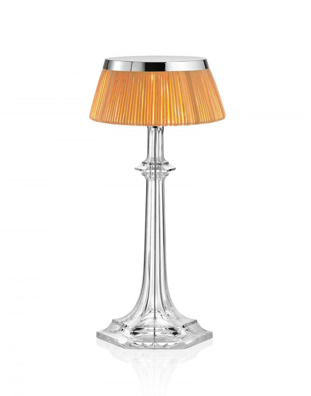 Bon Jour Versailles Table Light Small Chrome Rattan