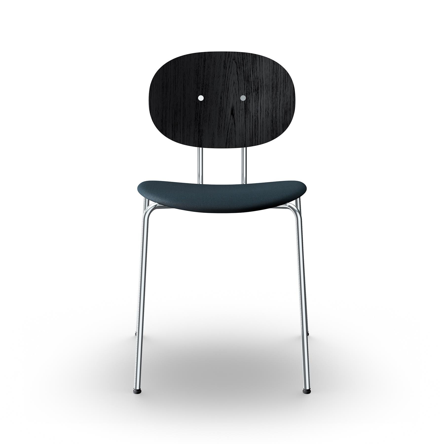 Sibast Piet Hein Dining Chair Chrome Black Oak Remix 873 Designer Furniture From Holloways Of Ludlow