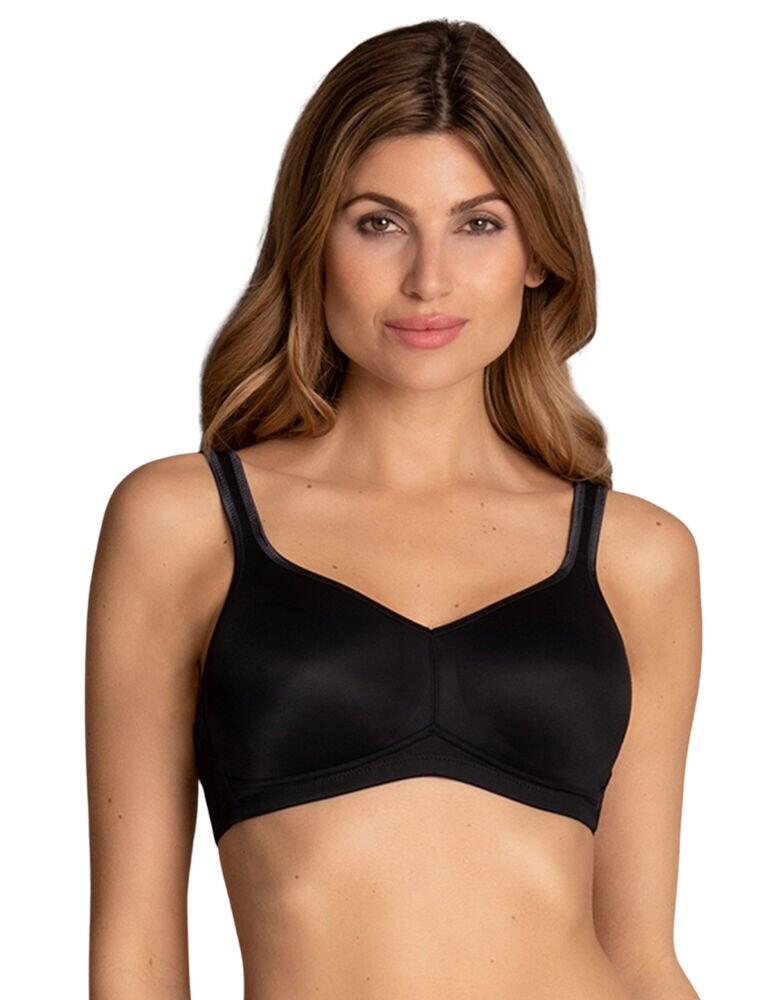 Get amazing comfort from this post-mastectomy bra from Anita's Hanni range. Featuring pre-shaped cups made of soft microfibre creating a concealing effect and gorgeous silhouette. The padded adjustable straps ensure a perfect fit and all-day comfort. Prosthesis pockets made from delicate tulle ensure no rubbing. The pre-shaped cups offer amazing support for the wireless bra with hook and eye closure to the back for even more.