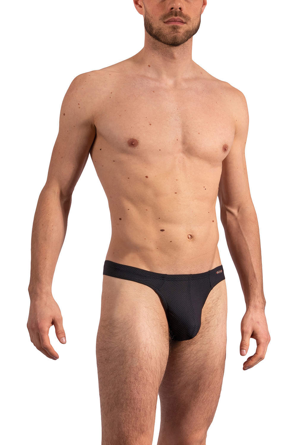 Stunning Olaf Benz RED 2204 Mini String men’s underwear briefs. Sexy low rise male thong slips in a fine honeycomb look. Shop in private online today