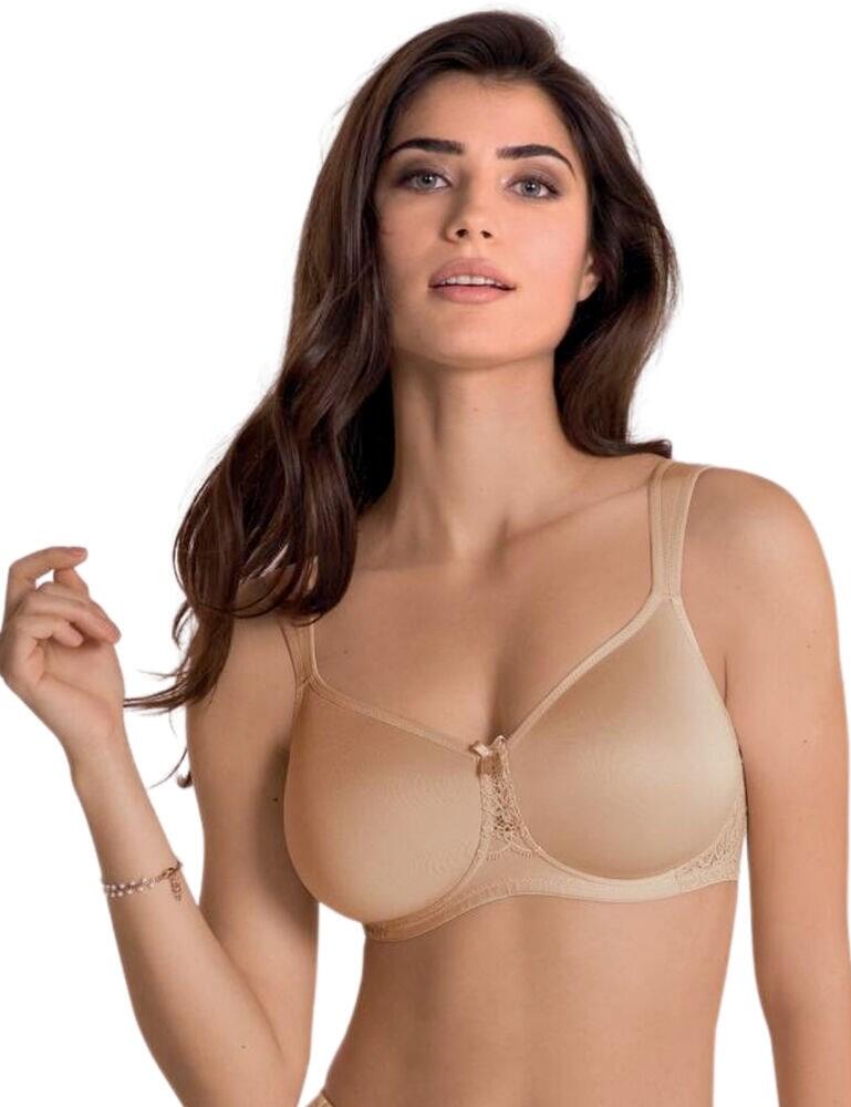 Are you looking for that amazing padded bra? This Havanna bra from Anita is the one for you. Featuring seamless non-wired foam cups, this is the perfect everyday bra with all the comfort you could ask for. A sensual floral lace trim up the centre and along the sides adds a gorgeous feminine touch. Get the perfect fit with the padded adjustable straps and the hook and eye closure ensures perfect support. The seamless finish guarantees invisibility under clothing.  Non-wired Foam padded cups Floral lace trim Padded adjustable straps Hook and eye closure Seamless finish Composition: 81% Nylon &pipe; 19% Elastane Listed in UK sizes  50090-91008-1197641 5811 Padded Bra