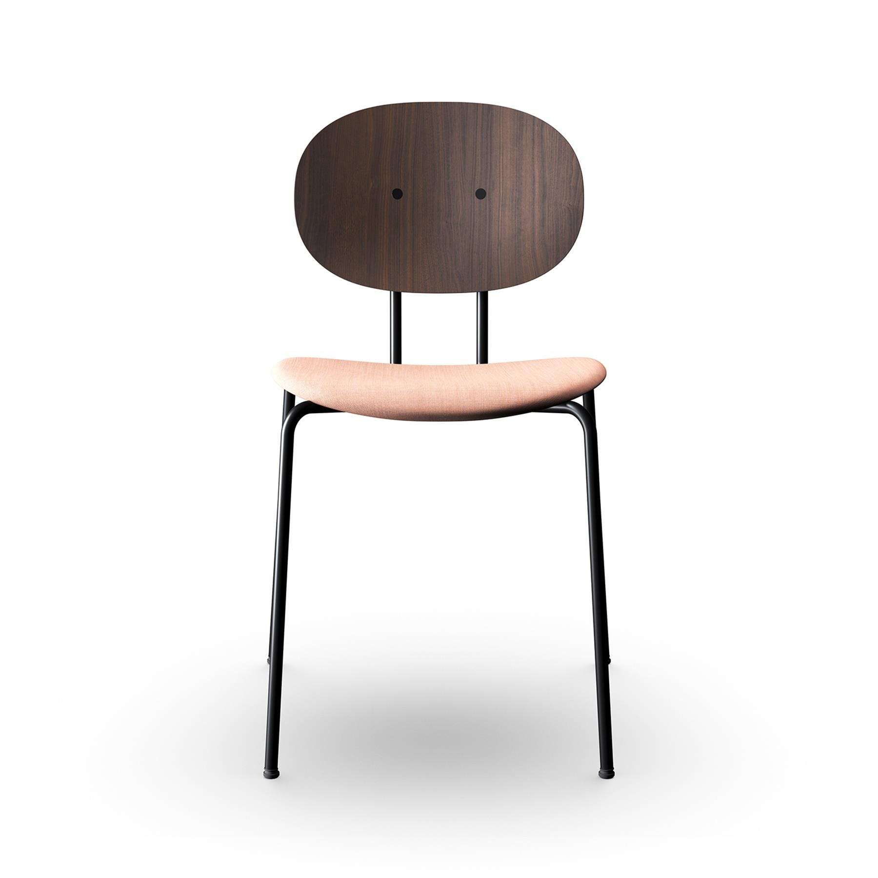 Sibast Piet Hein Dining Chair Black Steel Walnut Remix 612 Pink Designer Furniture From Holloways Of Ludlow