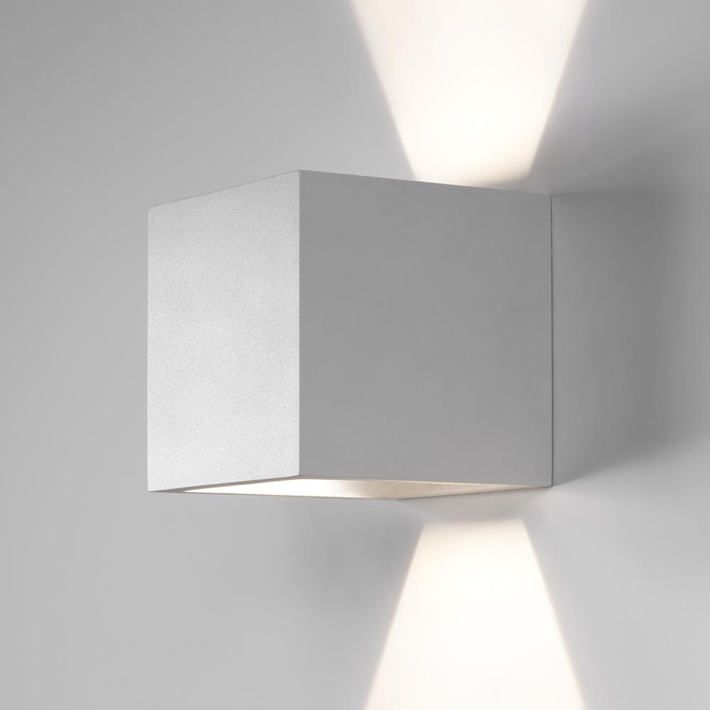 Box Up And Down Wall Light Mini White