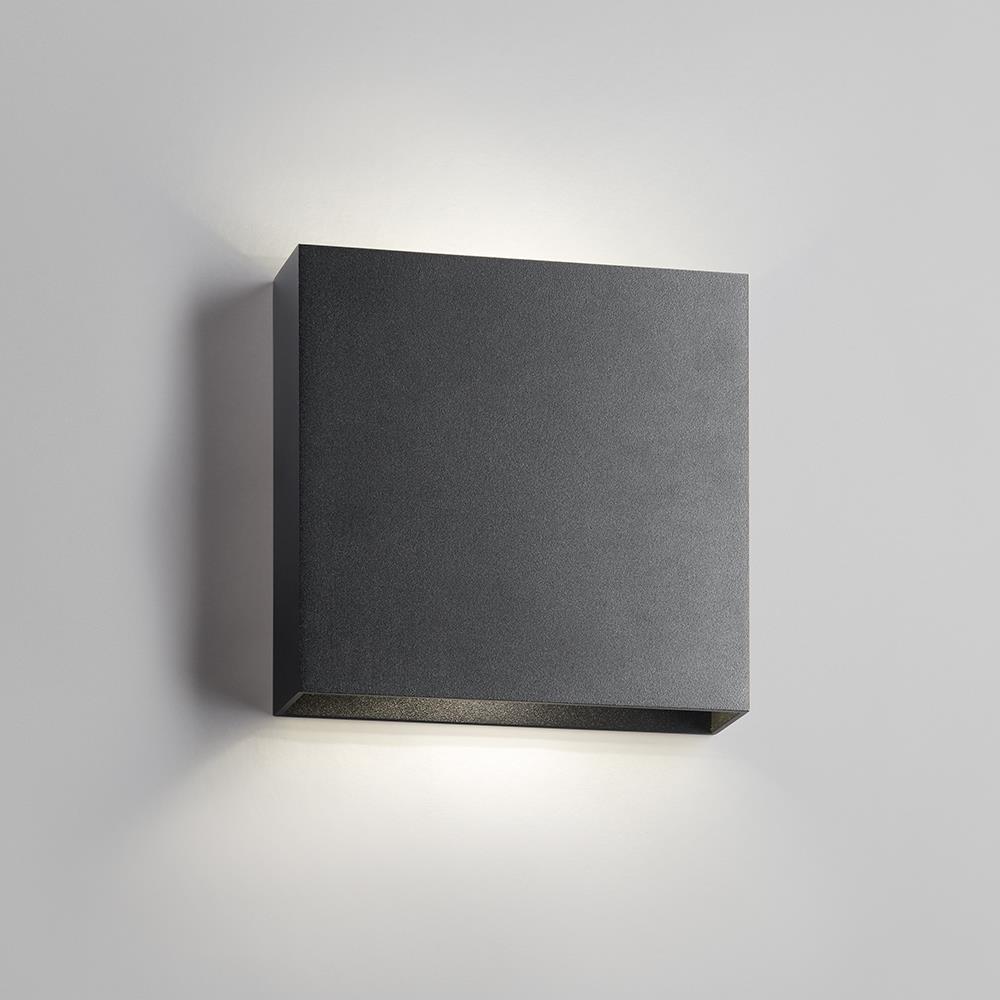 Compact Up And Down Wall Light Medium Black