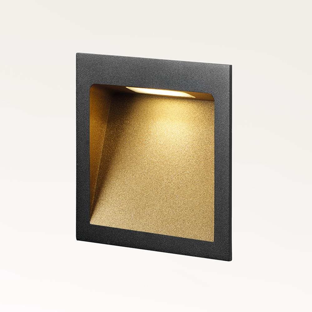 Deli Wall Light Large Black And Gold
