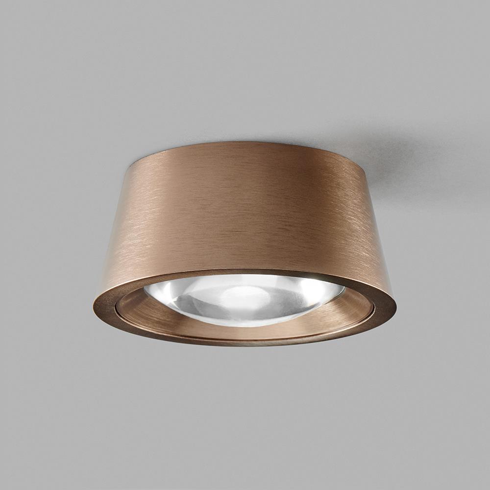 Optic Out Ceiling Light Large Rose Gold