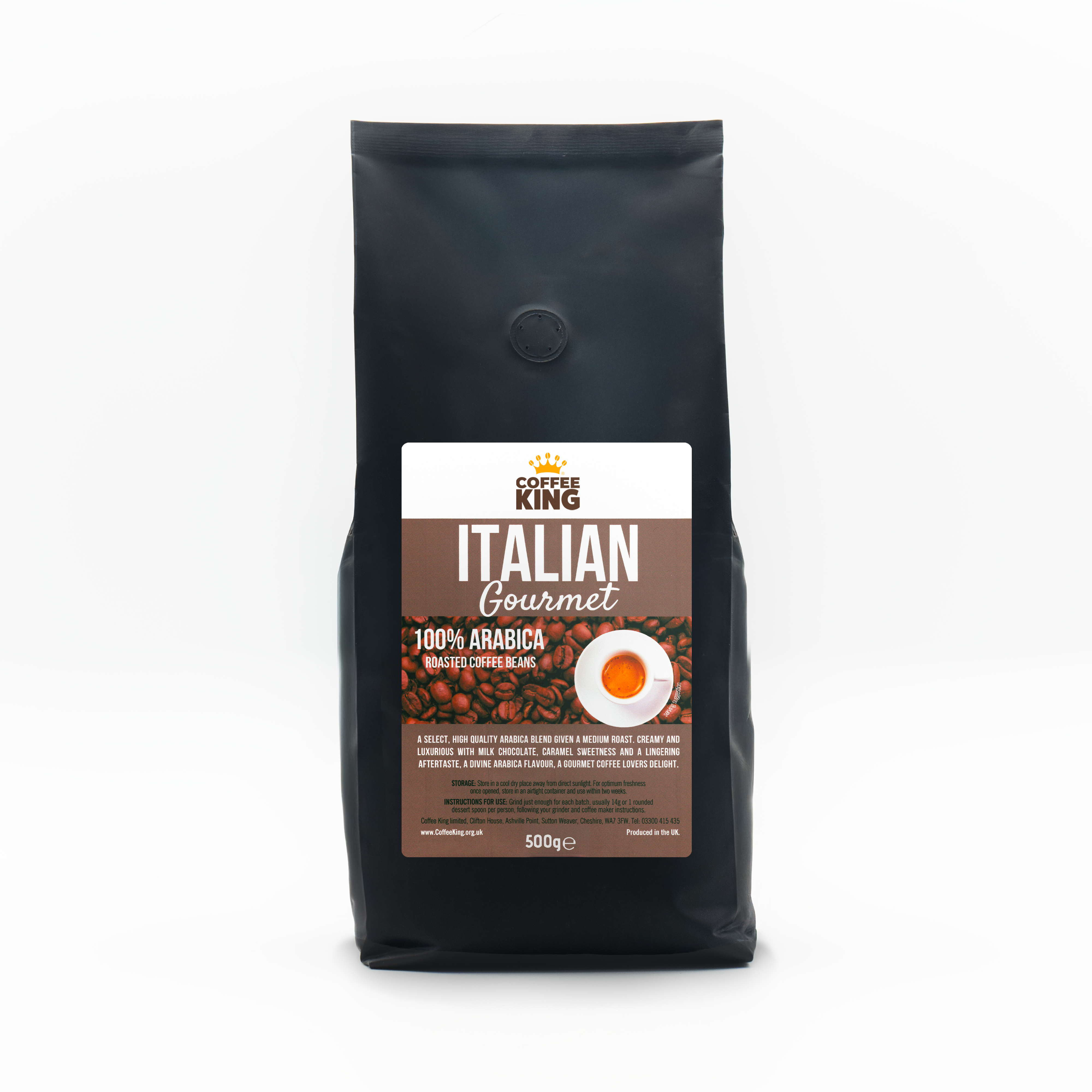 Add Italian Gourmet Coffee Beans - 500g
