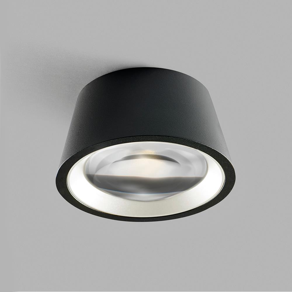 Optic Out Ceiling Light Large Black
