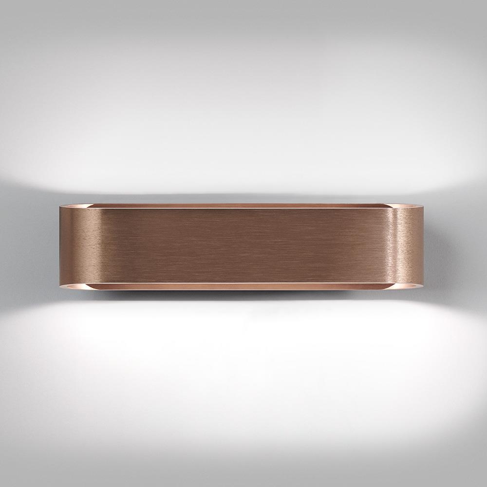 Aura Up Down Wall Light Large Rose Gold
