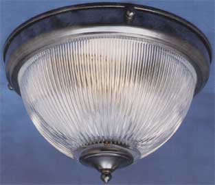 Flush Mounted Prismatic Ceiling Light