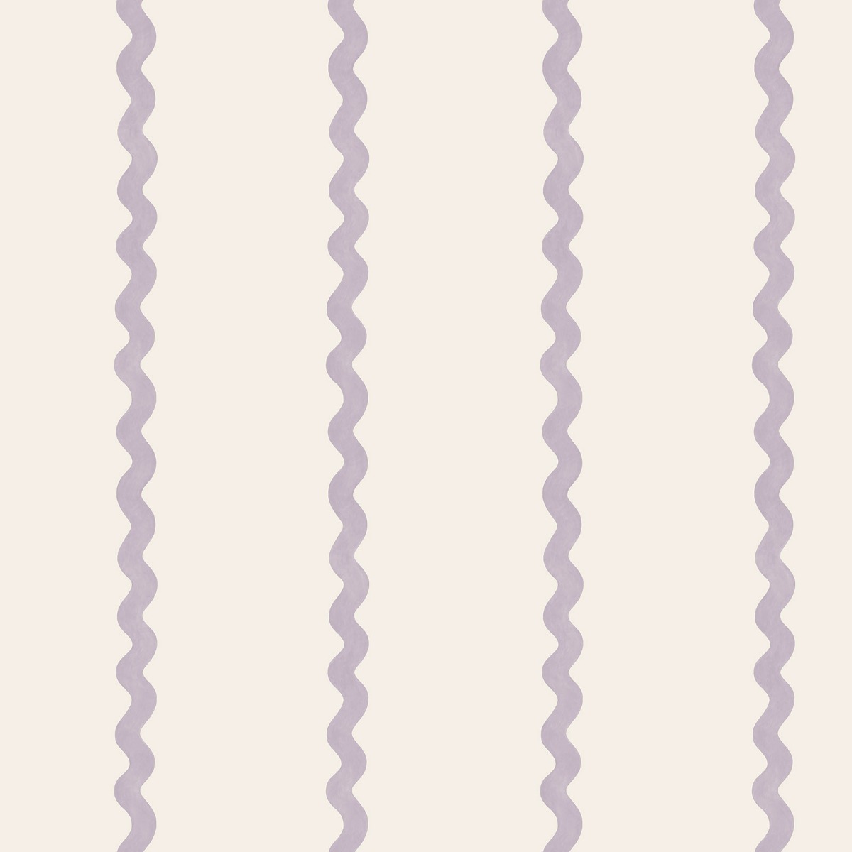 Holden Decor Do The Wiggle Stripe Lilac Children's Wallpaper, Purple