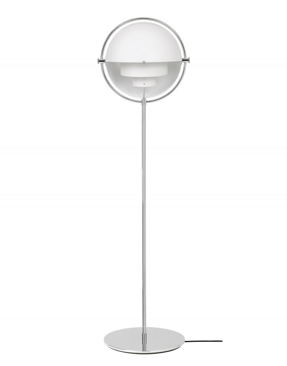 Multilite Floor Lamp Whitechrome