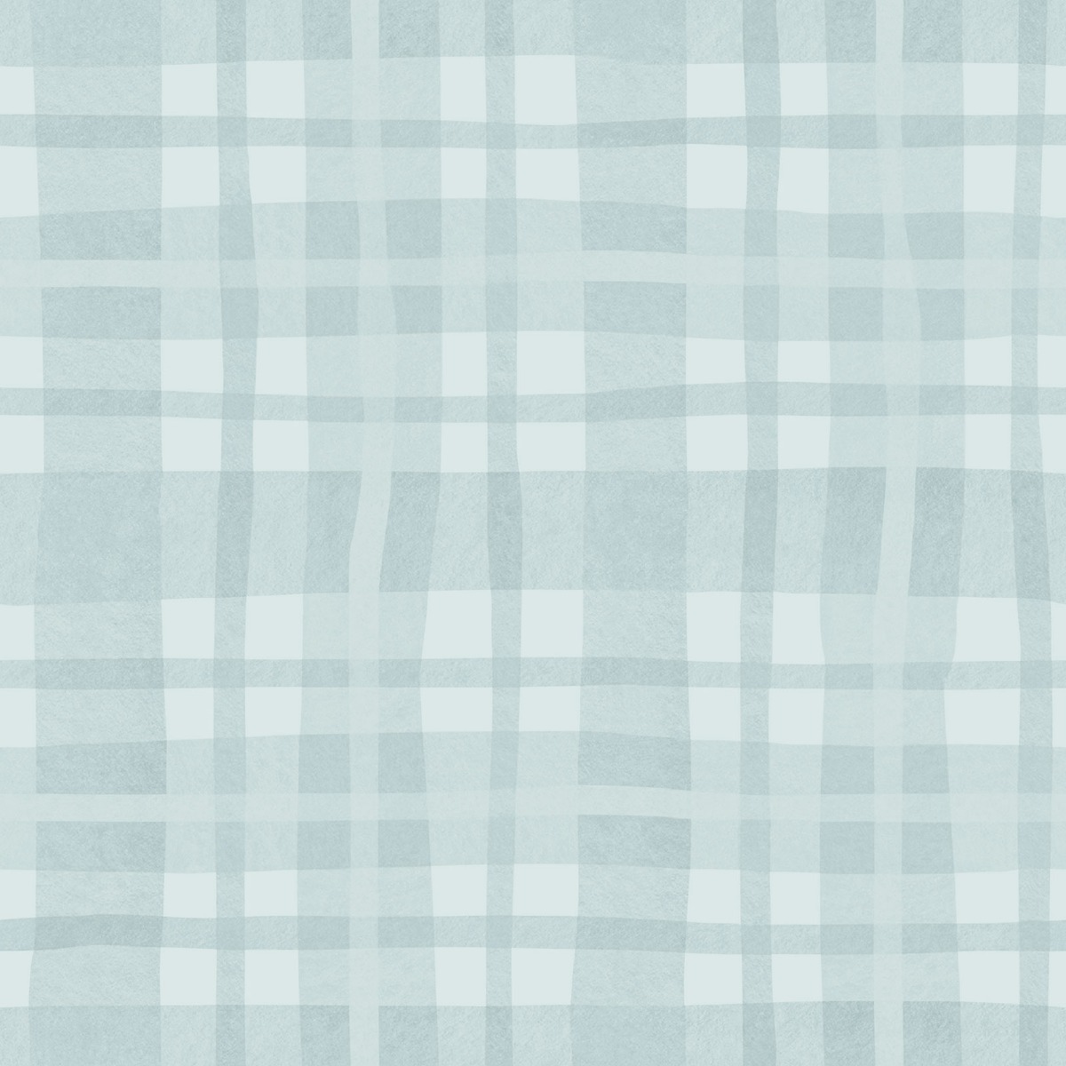 Holden Decor Ivy Plaid Sky Blue Wallpaper, Blue