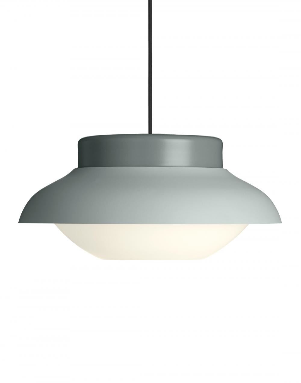 Collar Pendant Light Large Stone Grey Soft Matt