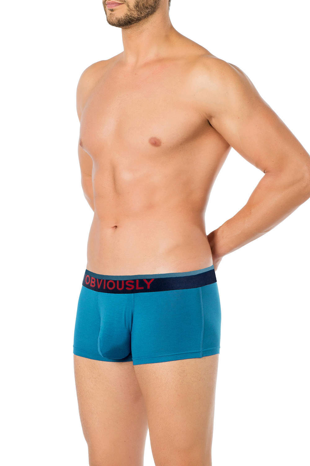 Shop performance underwear shorts for men - Obviously FreeMan Anatofree Trunk. Eco bamboo male boxer briefs. International delivery. Buy now