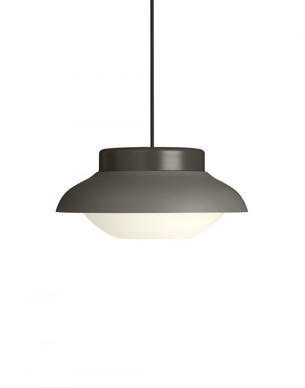 Collar Pendant Light Small Taupe Soft Matt