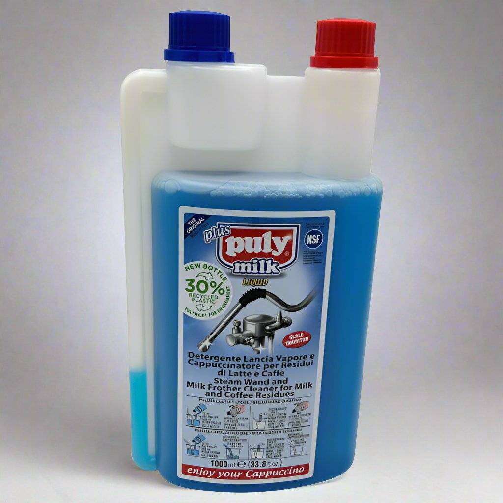 Puly - Liquid Milk System Cleaner - 1L - Descaler for Coffee Machines
