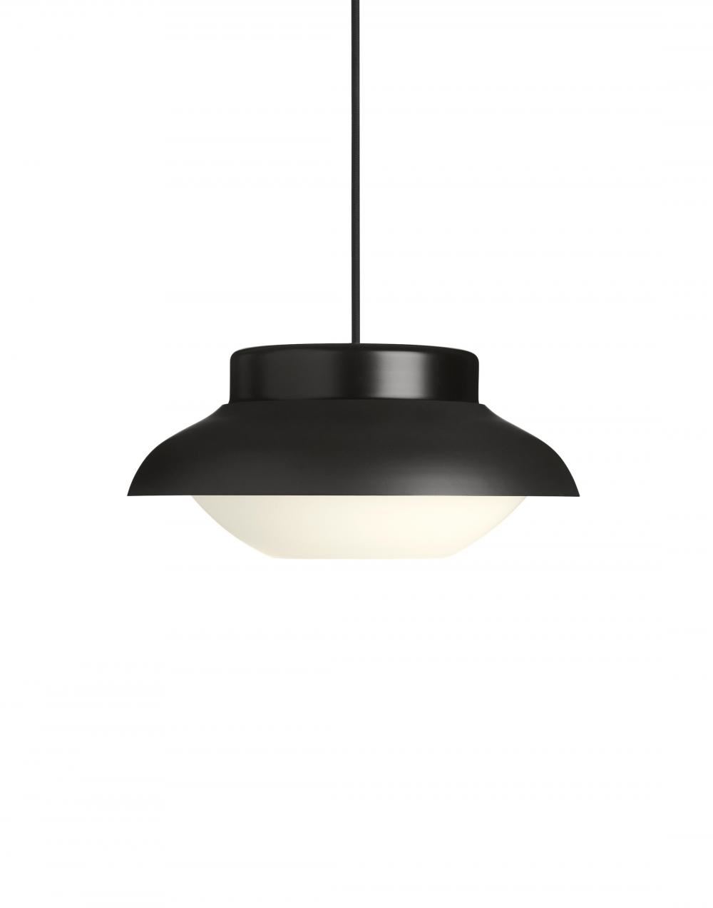 Collar Pendant Light Small Carbone Semi Matt