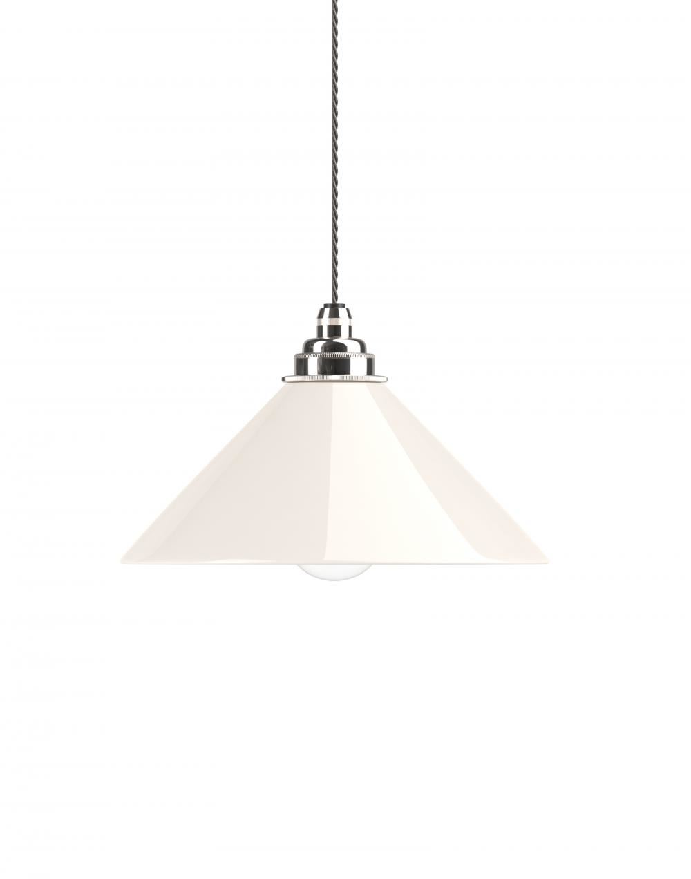 Fritz Fryer Hay Pendant Medium White Nickel White Designer Pendant Lighting