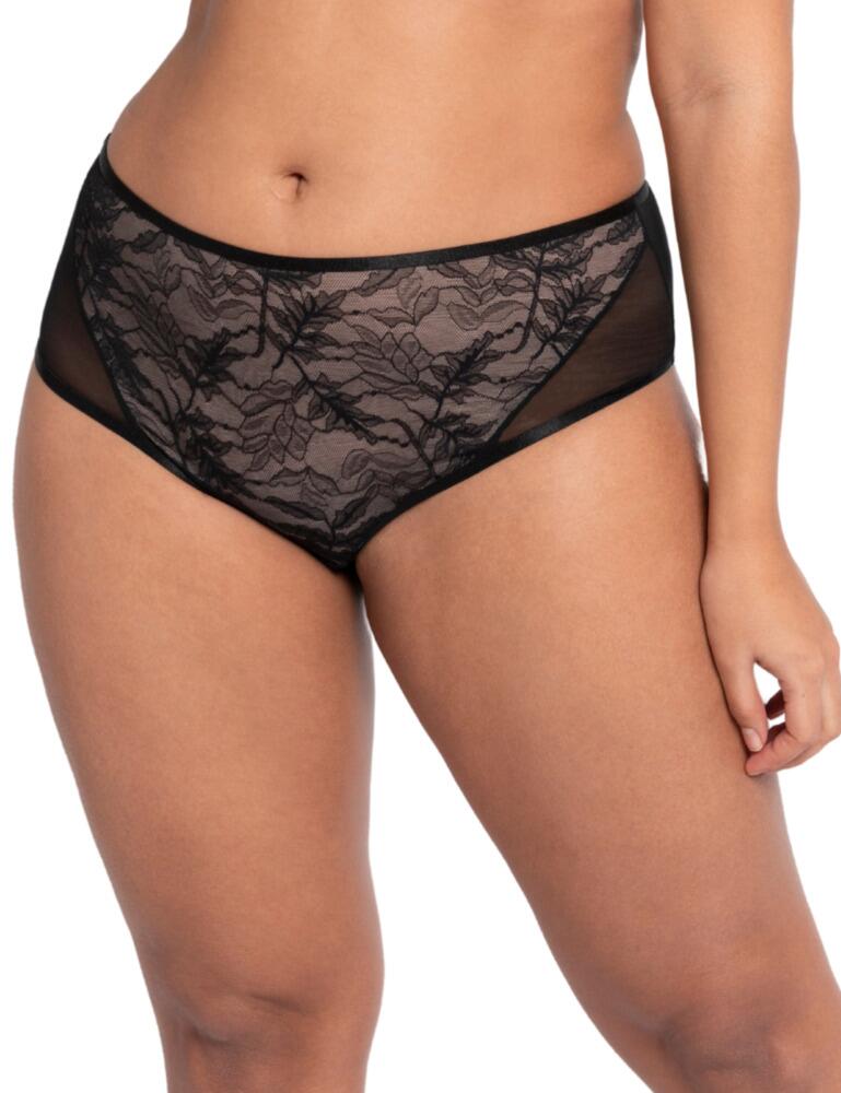 Look and feel amazing in these gorgeous Victory Allure short briefs from Curvy Kate. Featuring gorgeous lace detailing with a leaf design. The short styling offers amazing coverage in the front with the liner while the mesh in the back gives a sexy touch. Elasticated waistband and legs provide a perfect fit. Pair with matching items to complete the look.  Lace detailing Short style Moderate coverage Mesh rear Elasticated waistband and legs Composition: mixed fabric content Listed in UK sizes  50307-91048-1215095 CK041201  Brief