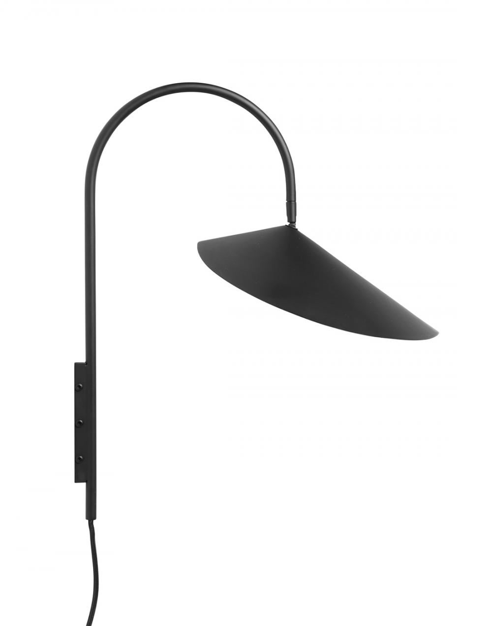 Arum Wall Light Black