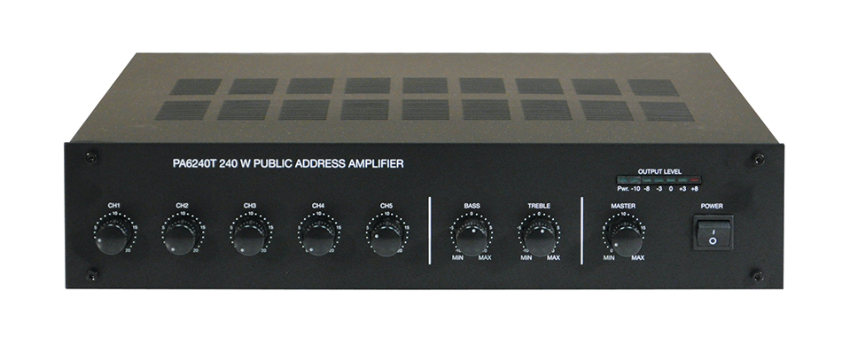 Image of 100v Line Mixing Amplifier 240 Watts