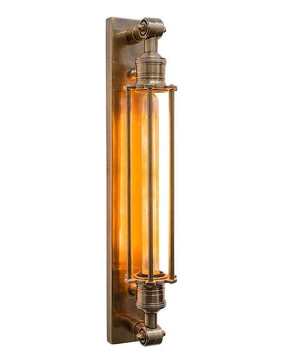 Astor Wall Light Antique Brass