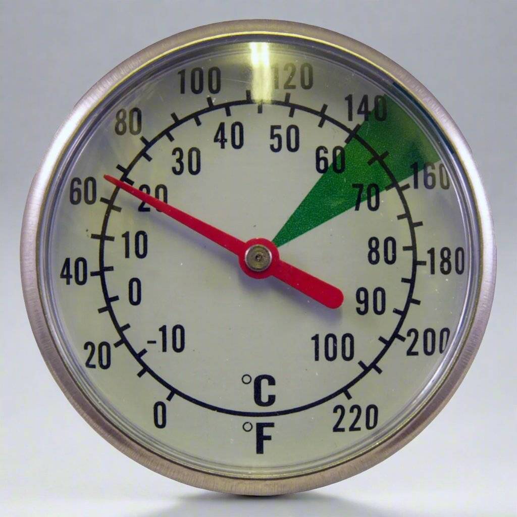 Motta Milk Thermometer with Clip – Stainless Steel