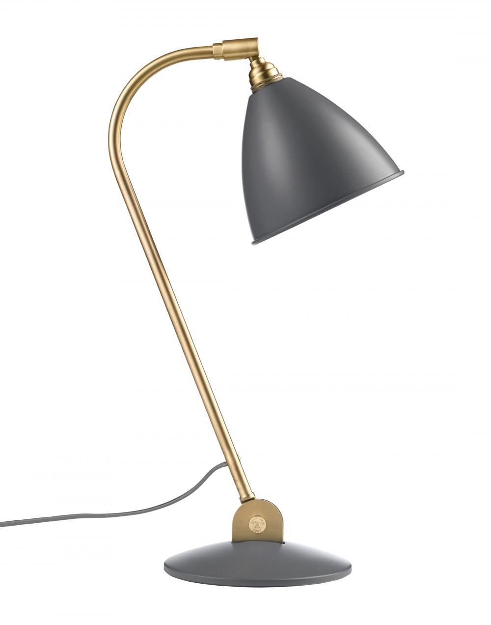 Bestlite Bl2 Table Lamp Brass Grey