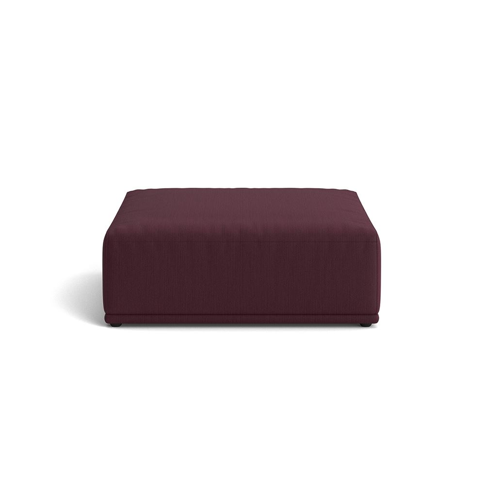 Connect Soft Modular Sofa Ottoman Plastic Black Balder 692