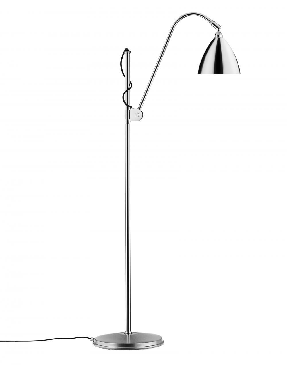 Bestlite Bl3 Floor Lamp Small Shade All Chrome