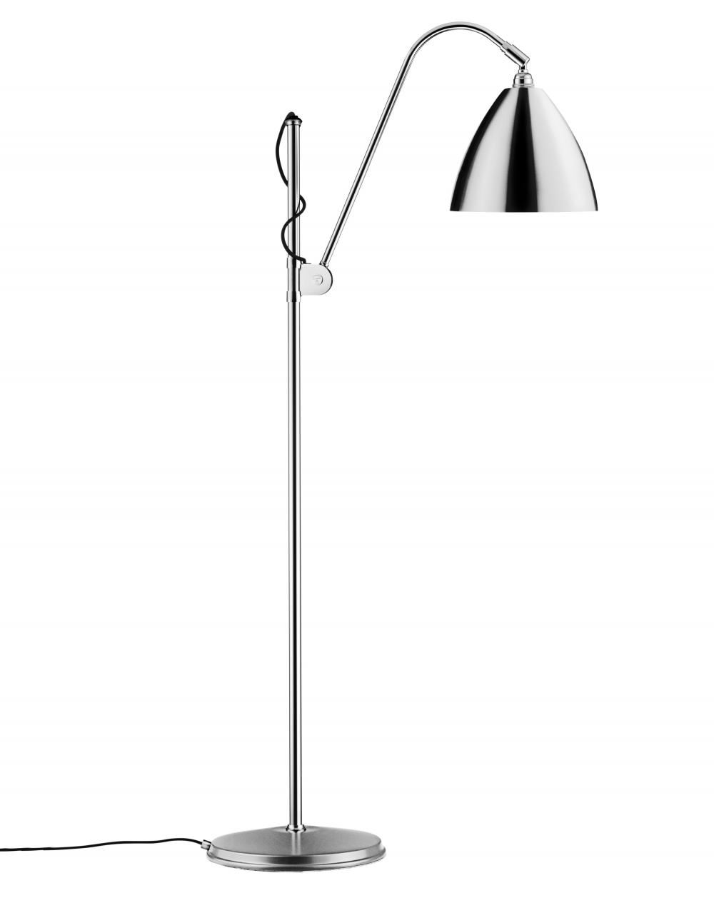 Bestlite Bl3 Floor Lamp Large Shade All Chrome