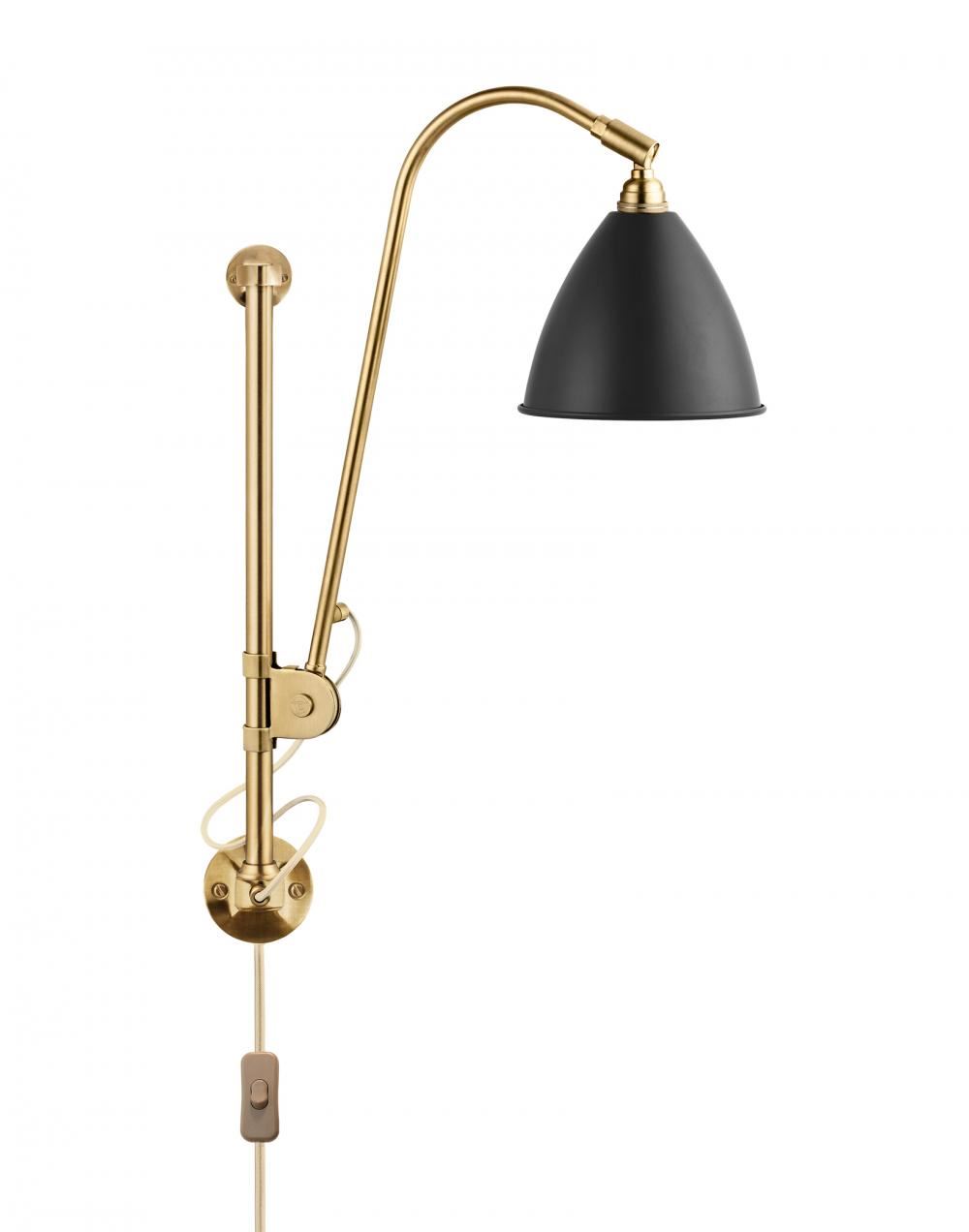 Bestlite Bl5 Wall Light Brass Black