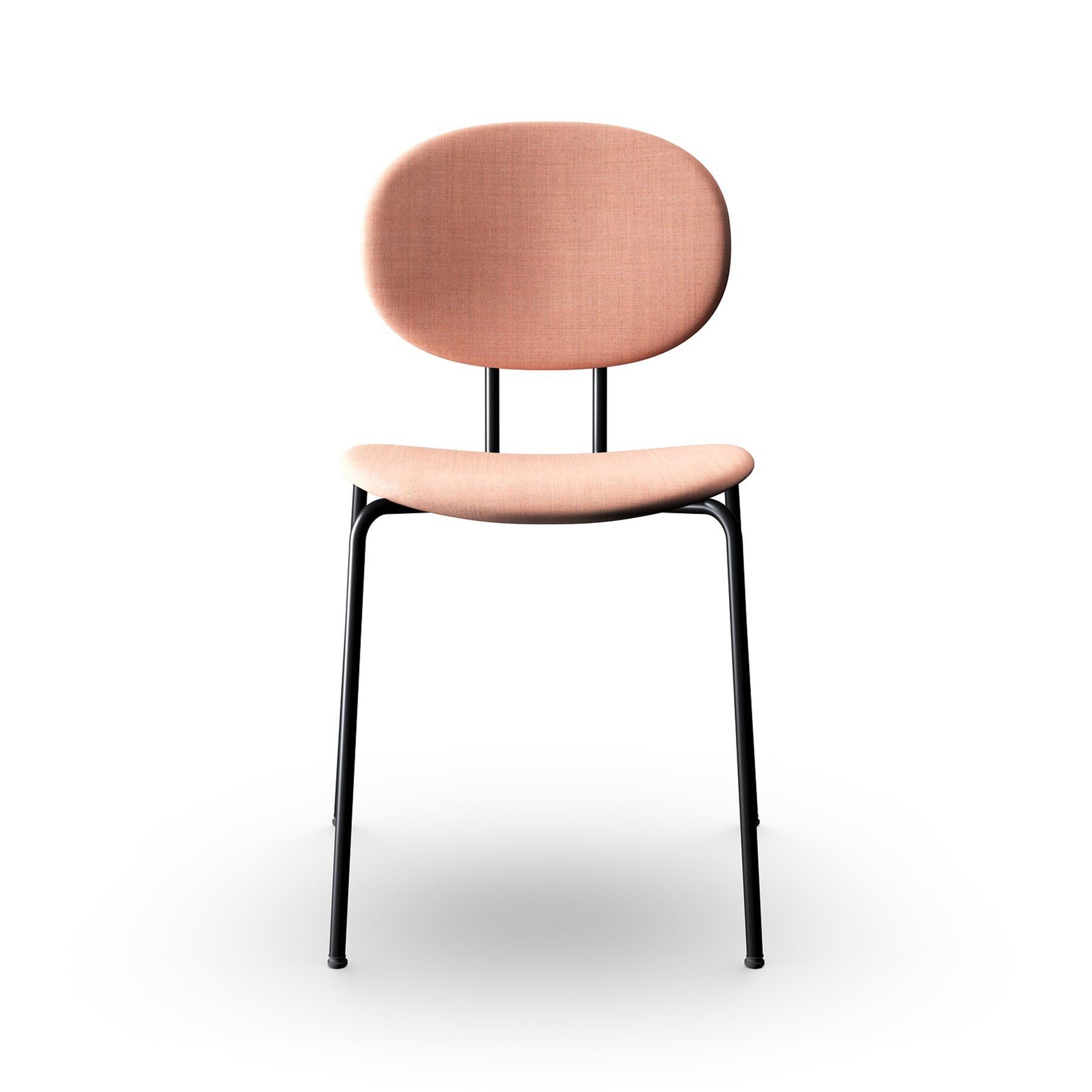 Sibast Piet Hein Dining Chair Fully Upholstered Black Steel Remix 612 Pink Designer Furniture From Holloways Of Ludlow