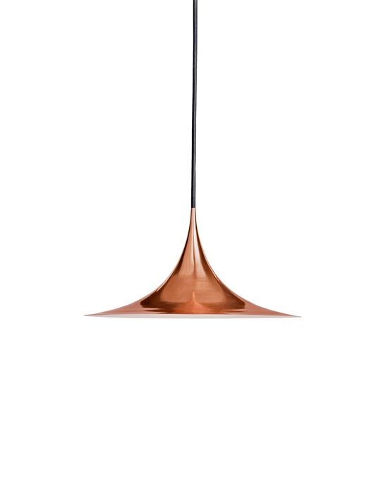 Semi Pendant Light Small Copper