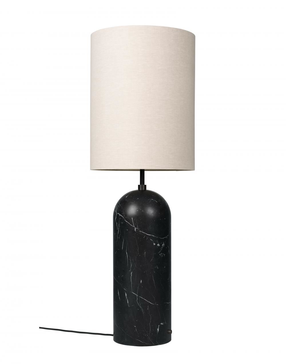 Gravity Xl Floor Lamp Black Marble High Canvas