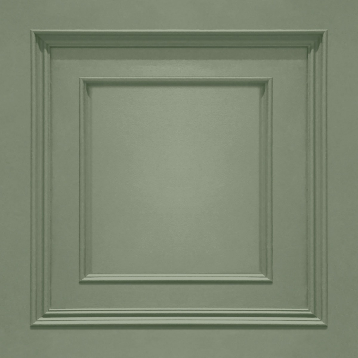 Amara Panel Textured Heavyweight Vinyl Wallpaper Sage Green Belgravia 7400