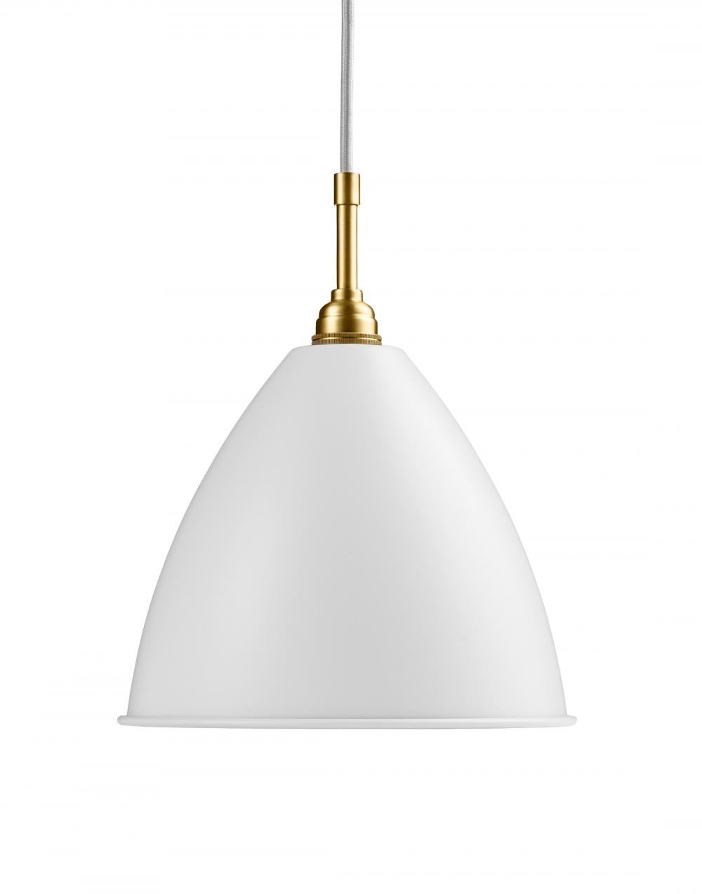 Bestlite Bl9 Pendant Light Small Medium Medium Brass Matt White