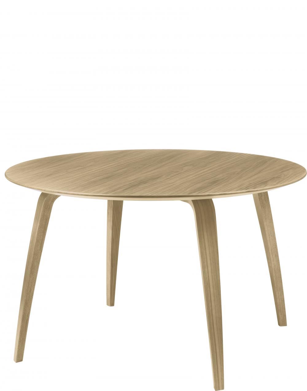 Gubi Dining Table Round Woodoak