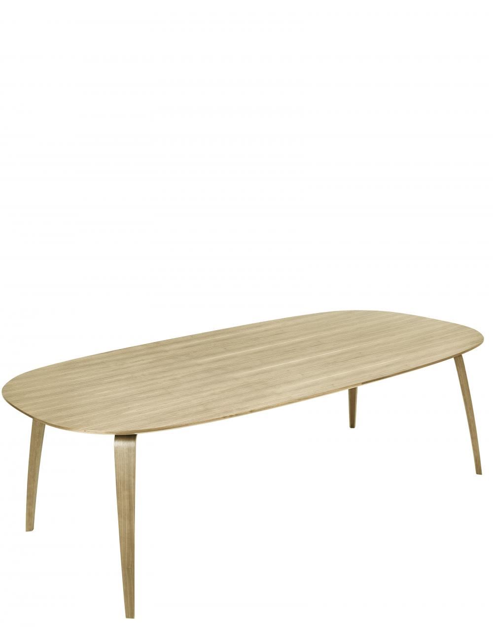 Gubi Dining Table Elliptical Woodoak