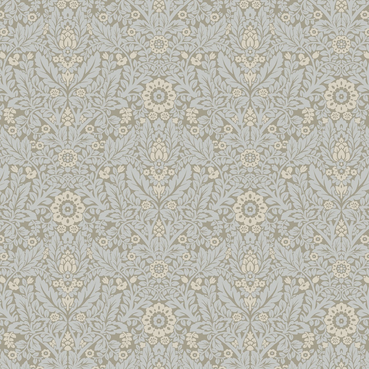 Laura Ashley Delamore Wallpaper Stone Grey 140322
