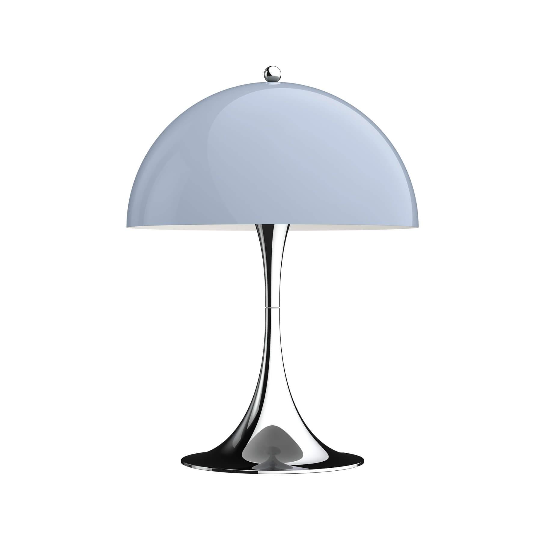 Louis Poulsen Panthella 250 Table Lamp Grey Opal Acrylic Blue Designer Lighting From Holloways Of Ludlow