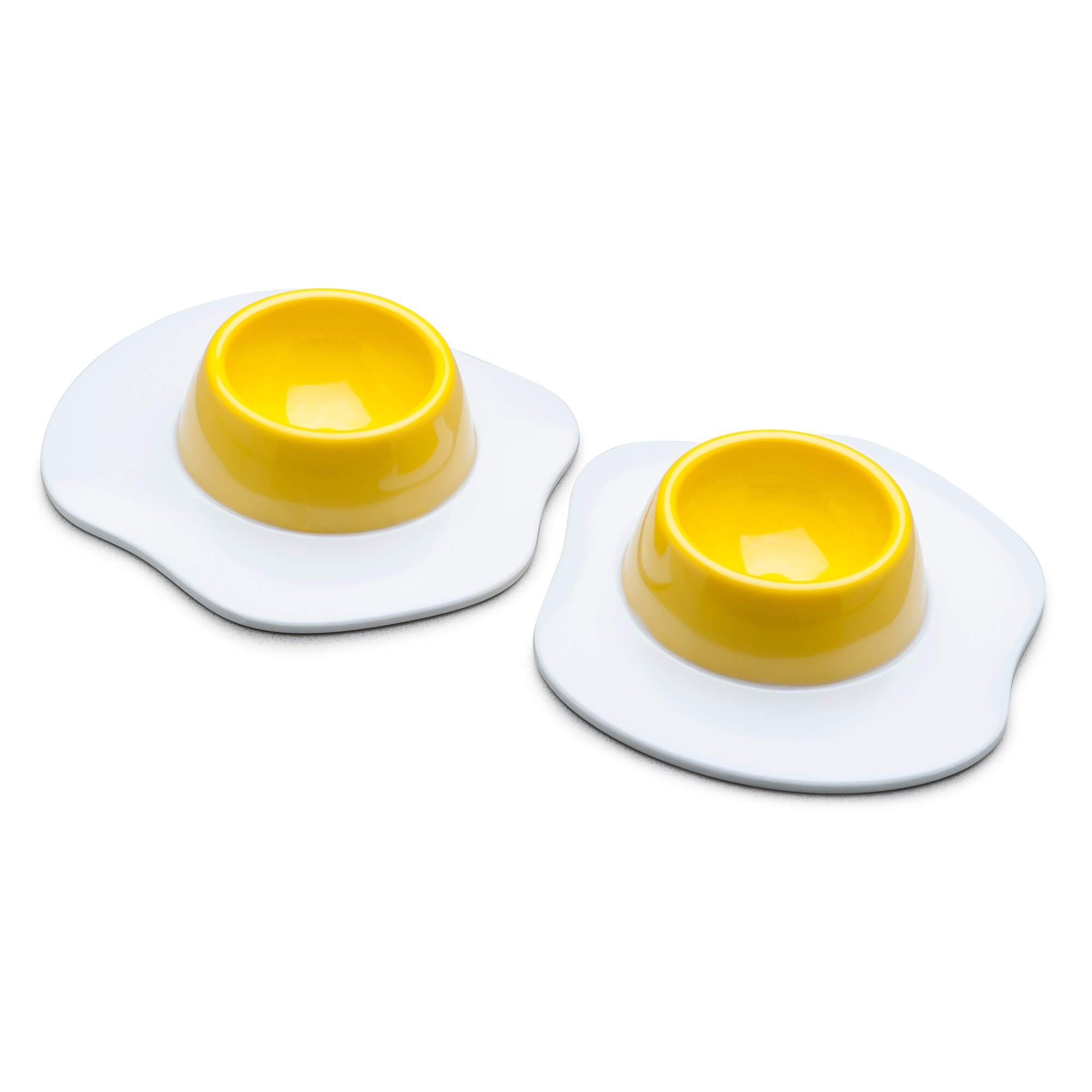 Zeal Eggtastic Melamine Egg Cup Set of 2 in White