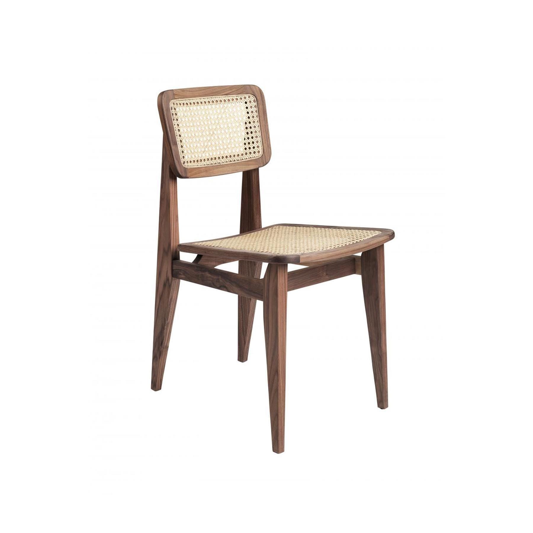 Cchair Dining Chair Cane Seat American Walnut Oiled Base