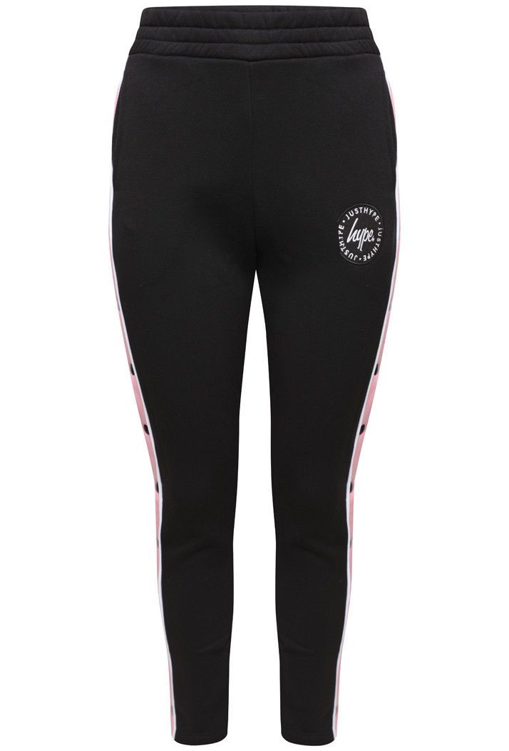 HYPE POPPER JOGGERS - BLACK/PINK - 6