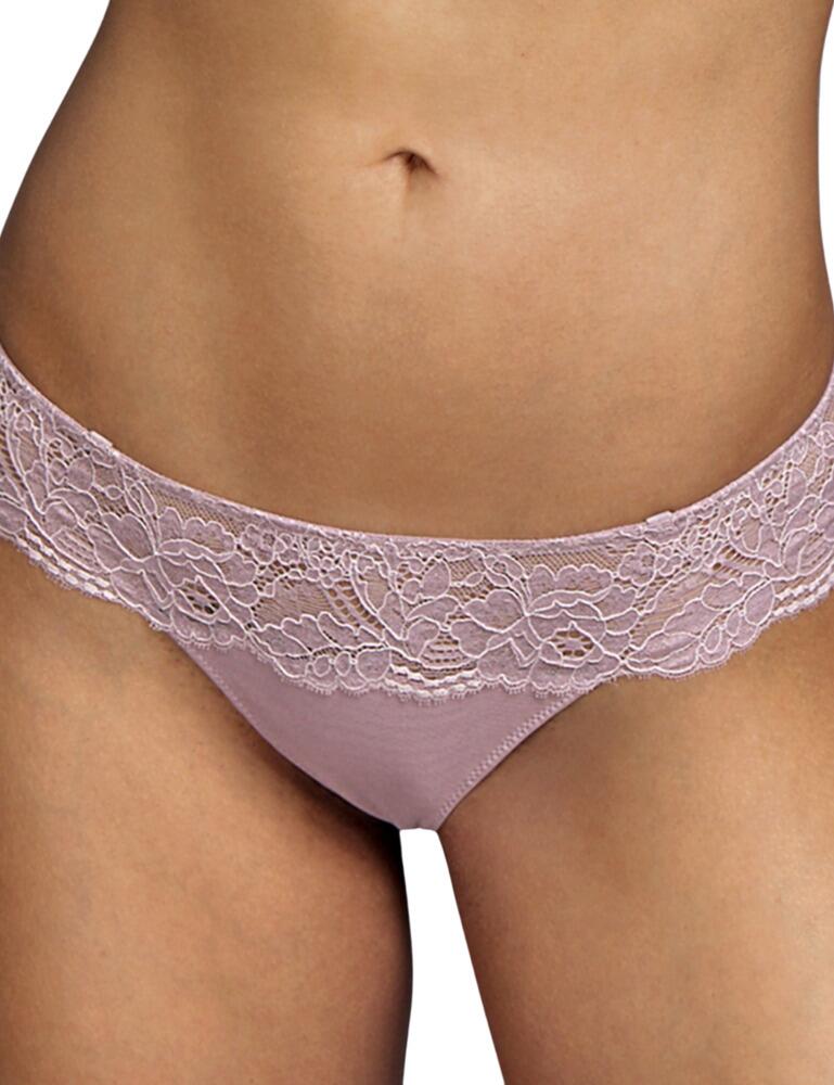 This beautiful Margaret short thong by Andres Sarda is a perfect luxury everyday style. The waistband is made from beautiful lace that lays flat against your skin which helps create invisibility under clothes. An elegant style with sexy minimal rear coverage. Crafted from good quality soft materials, it is super comfortable.  Short thong Perfect everyday style Lace waistband Invisibility under clothing Elegant style Minimal rear coverage Soft materials Comfortable fit Composition: 69% Polyamide &pipe; 13% Cotton &pipe; 12% Elastane &pipe; 6% Viscose Listed in UK sizes  50479-91428-1201598 3310155 Short Thong