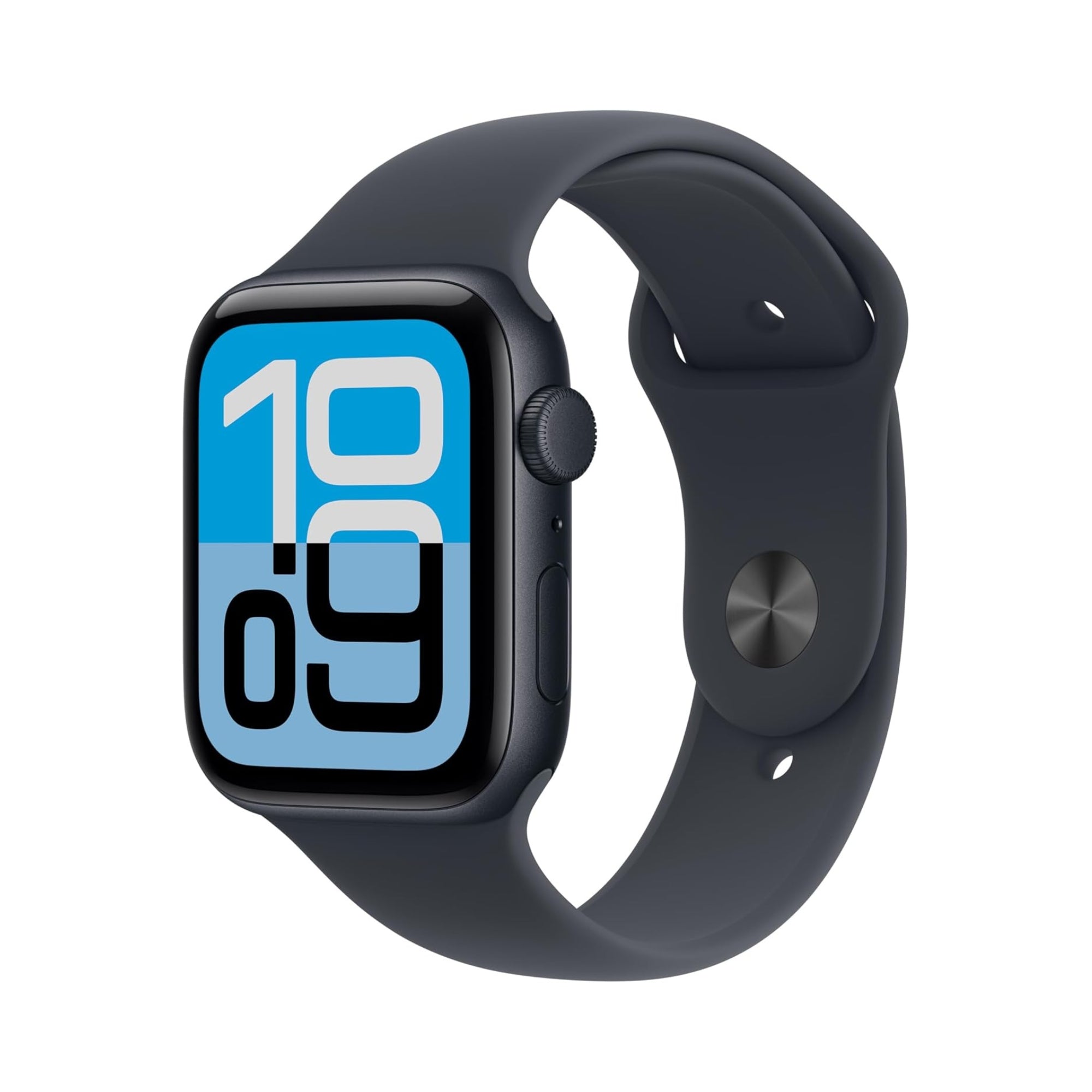 Image of Apple Watch SE 3 GPS 44mm Midnight Case Midnight Sport Band (S/M)